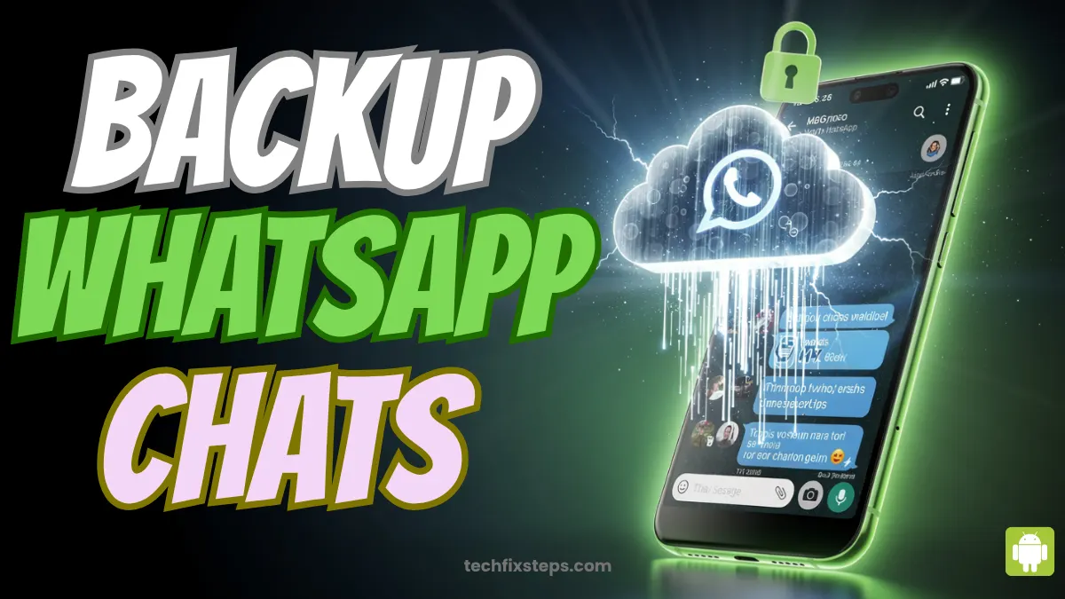 A Complete Guide to Backing Up WhatsApp Chats on Your Android Phone